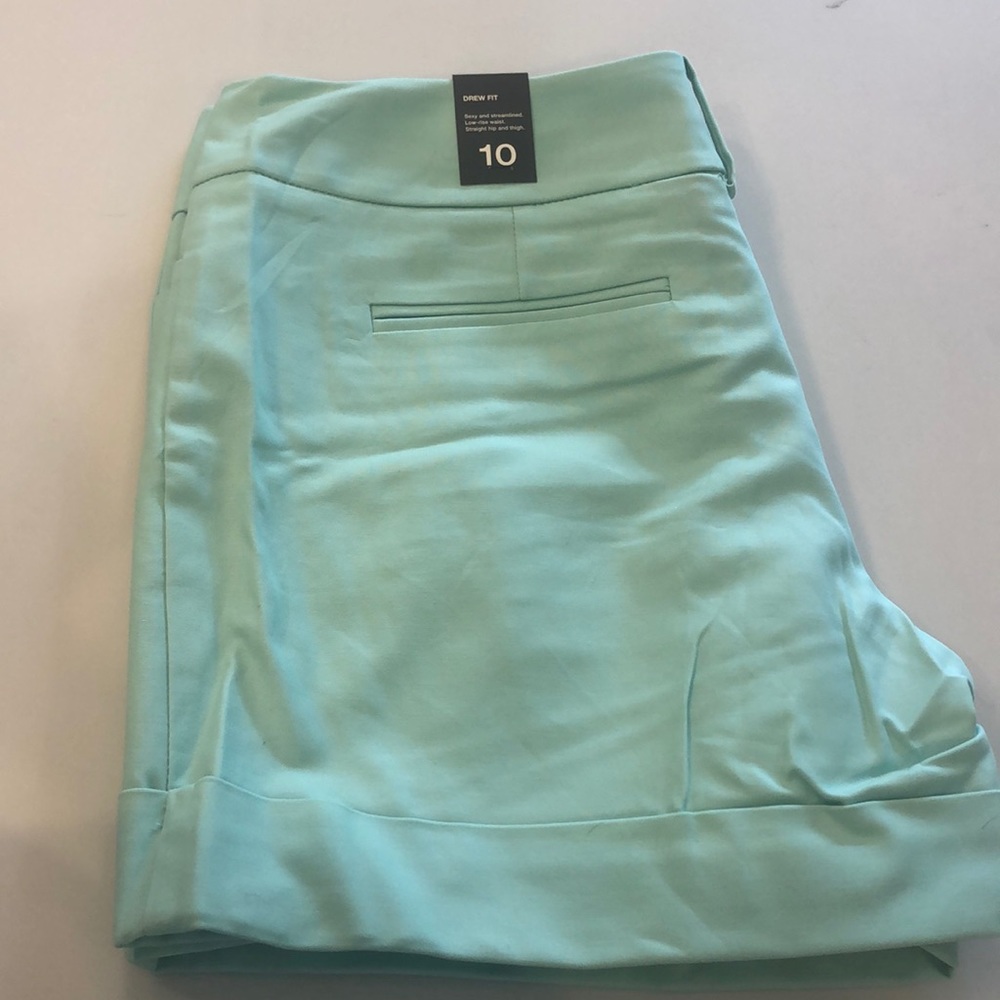NWT The Limited Mint Green Shorts Size 10